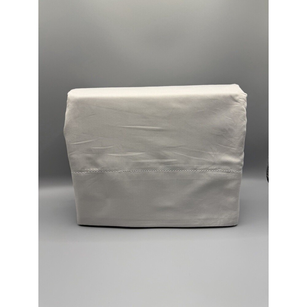 Hotel Collection 680 TC Cotton TWIN Fitted Sheet + Flat Sheet Palladium Gray